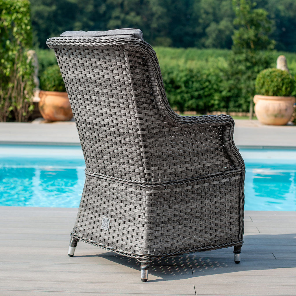 Victoria 6 Seat Round Rattan Dining Set