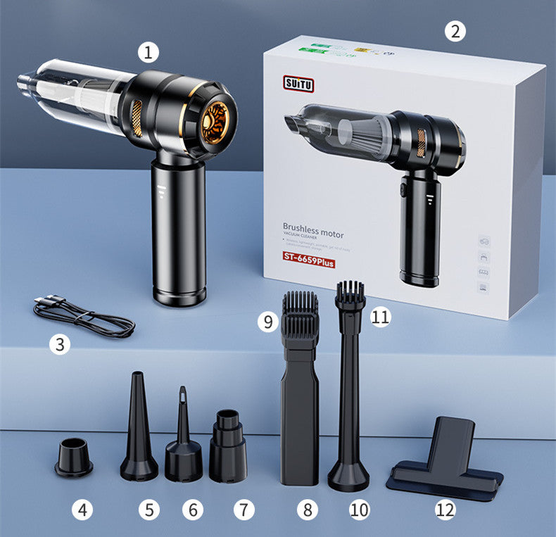 16000Pa Cordless Car Vacuum Cleaner