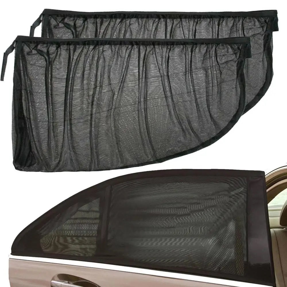 2-Pack Stretchable Car Window Sunshades